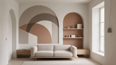 Abstract Design Wall: 5 Smart Ideas for Small Homes