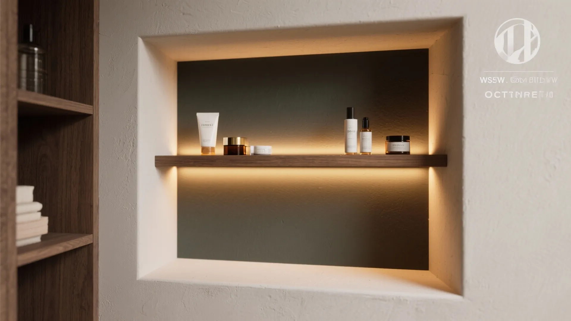 4. Accent Alcoves — Paint, Lighting, and a Shelf