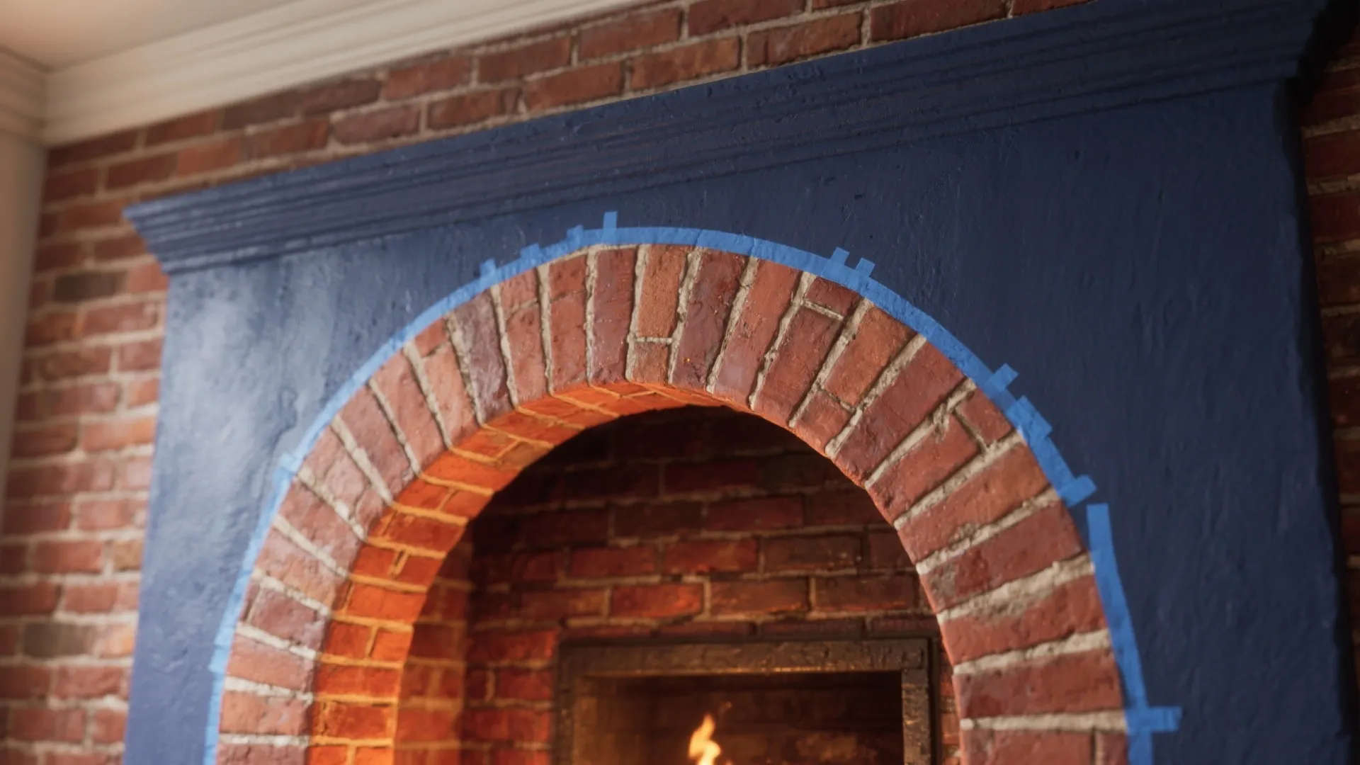 3. Accent painting: trim, arches, or a single wall