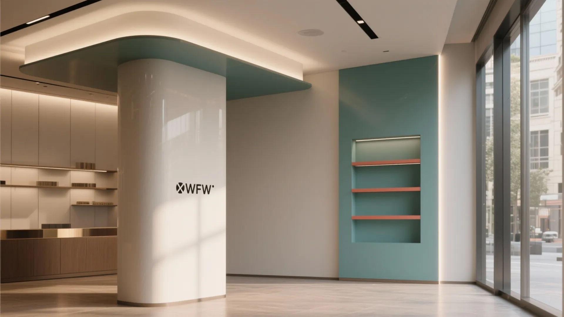 3. Accent architecture, not just walls