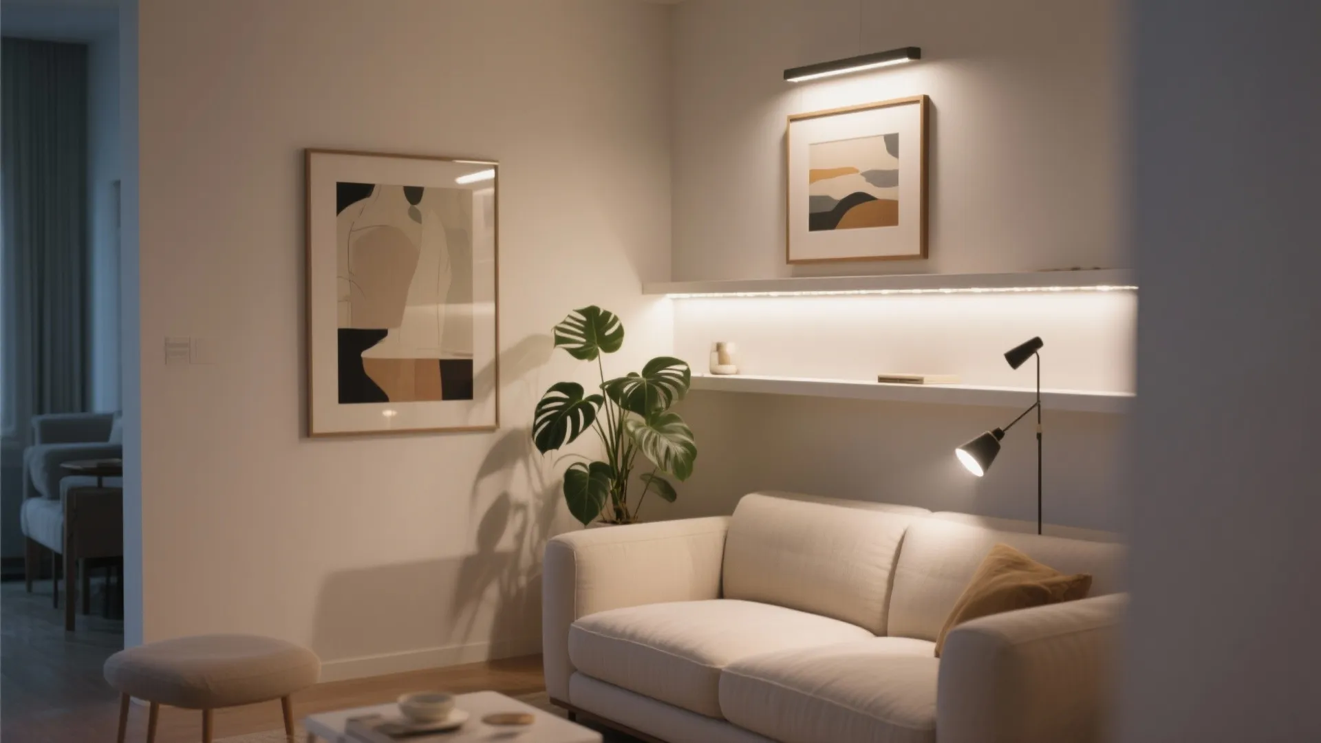 Accent Lights for Art, Shelves, and Plants