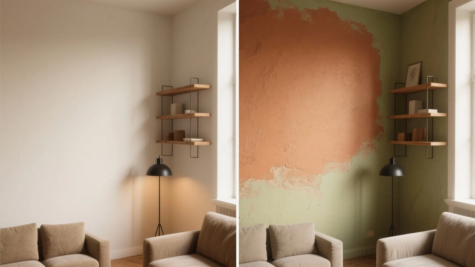 Earthy Mineral Accent Wall