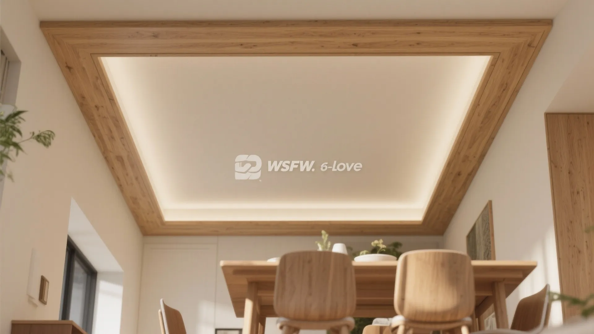 5) Accent Band: Wood Wrap or Color Frame