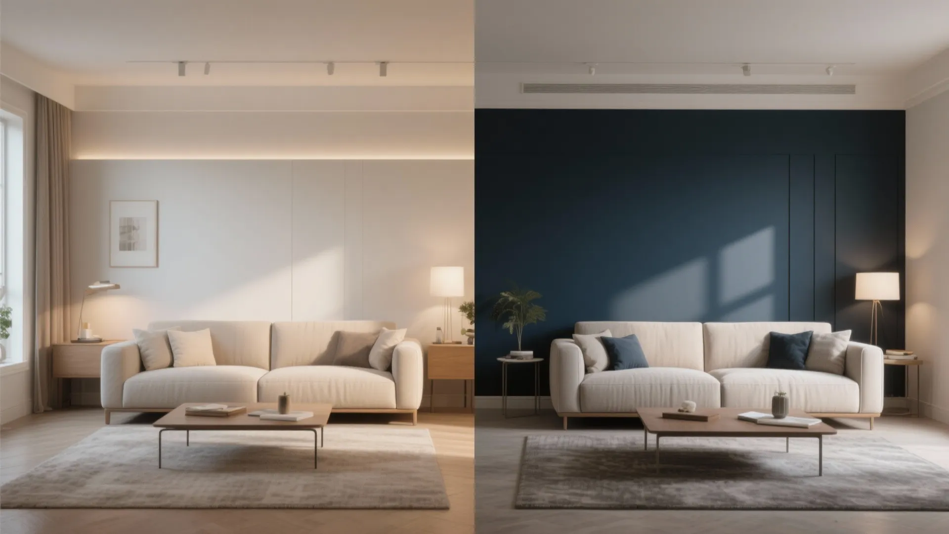 5. Deep Accent Wall for Drama Without Shrinking