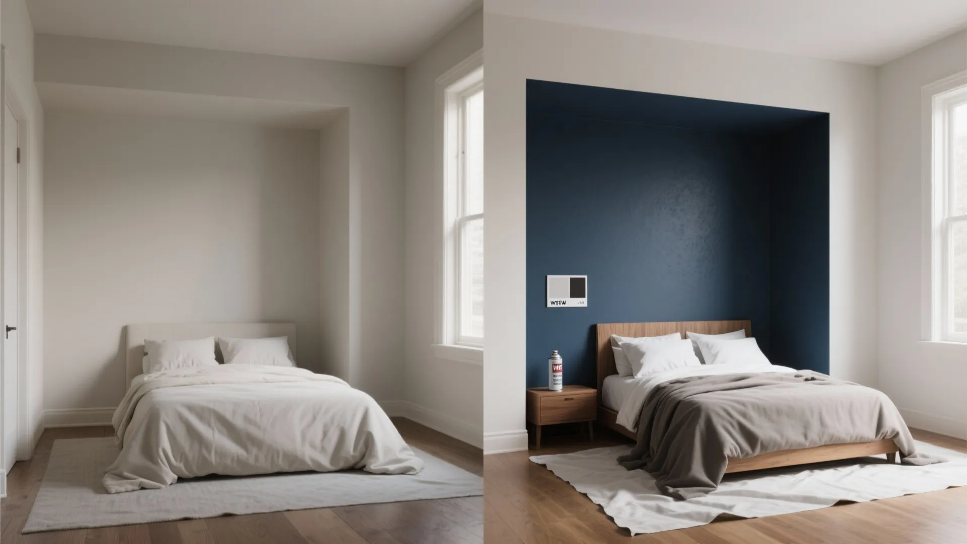 4. Accent walls and ceilings: dare to go bold (but test first)