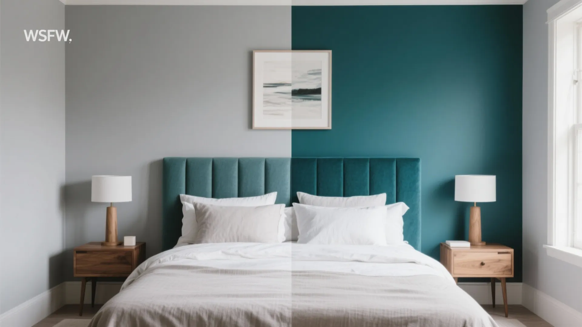 Strategic Accent Wall and Color Zoning