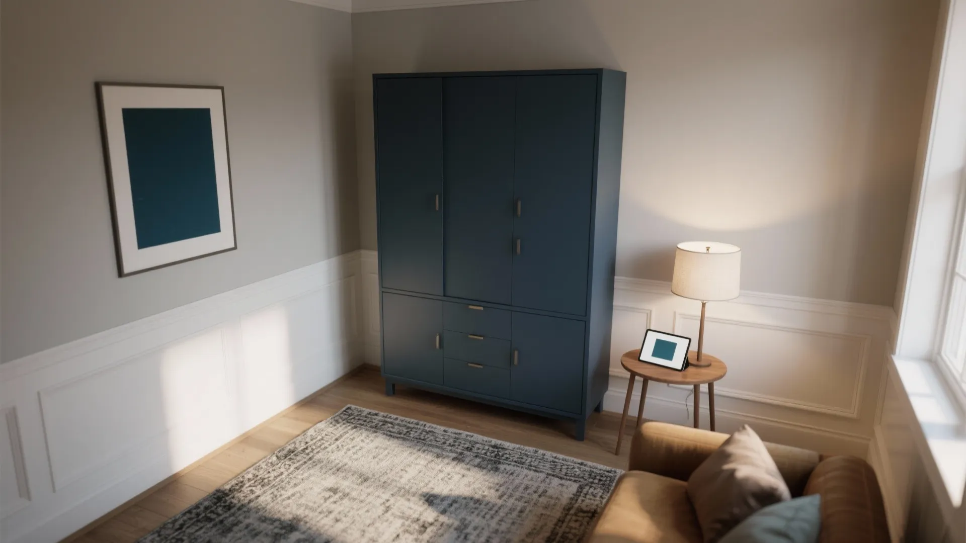 5. Accent walls, cabinetry, and 3D previews