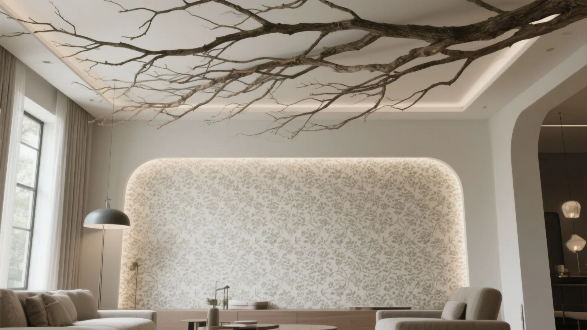 3. Accent Canopy: Use a band of color across the top