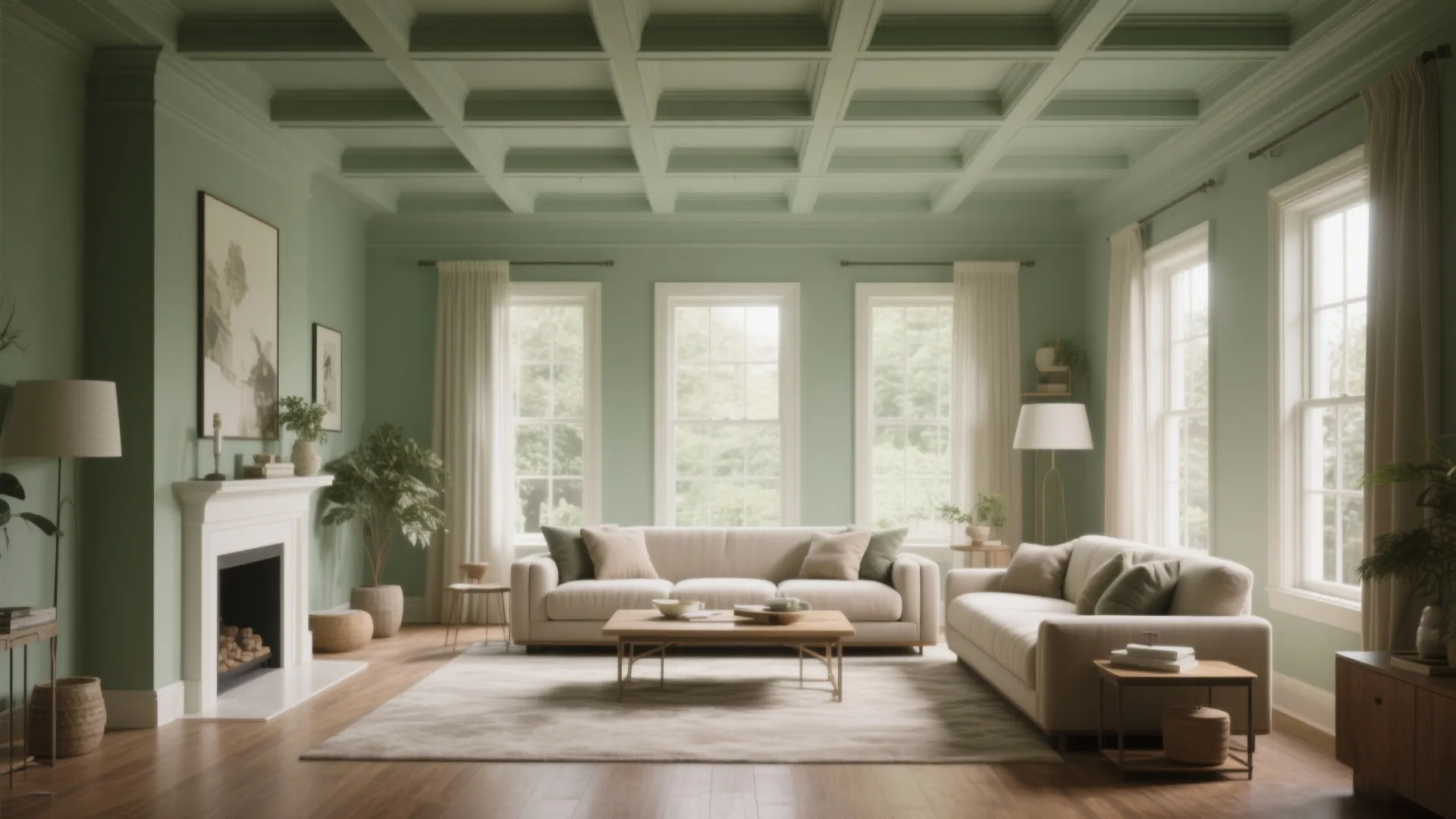 10. Accent Ceiling Design