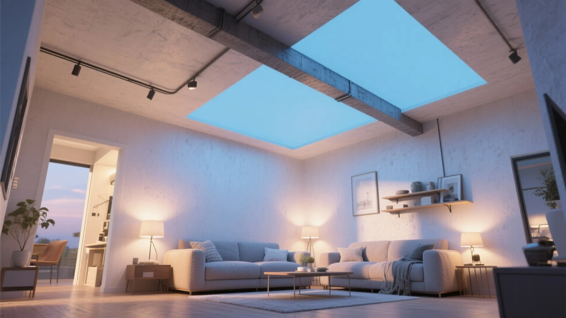 3. Accent ceilings to flip the perspective