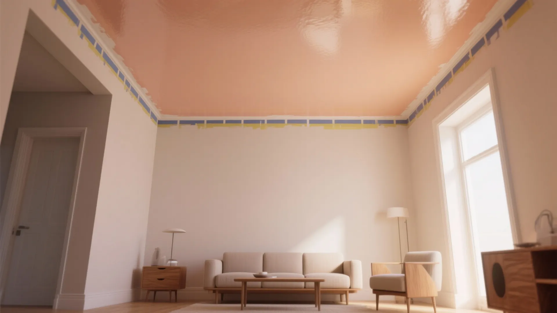 Spray Paint Room: 5 Small-Space Ideas: Practical, creative spray paint tricks for rooms — from ventilation to visual tricks