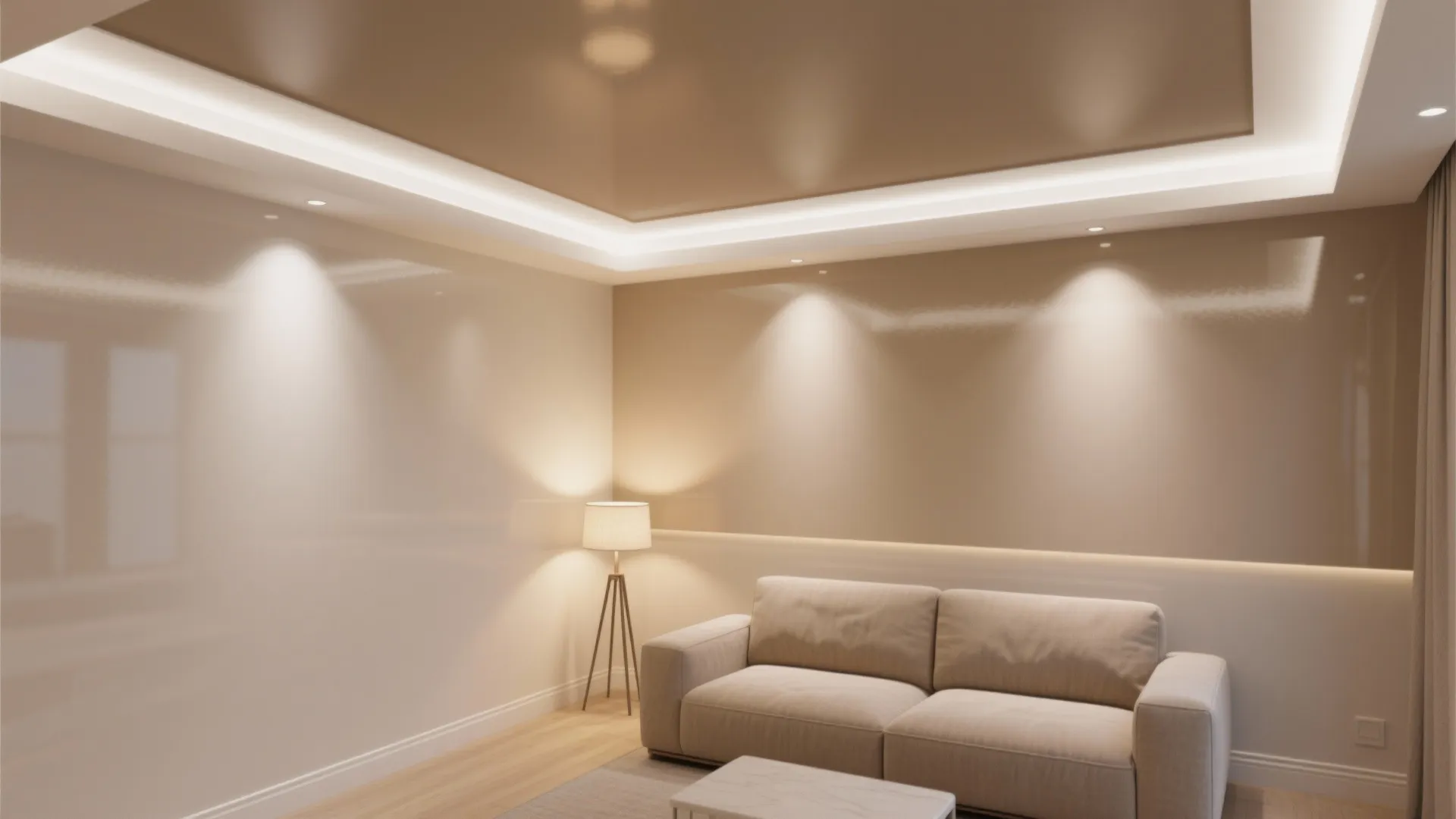 1. Paint the Ceiling a Toned-Down Accent