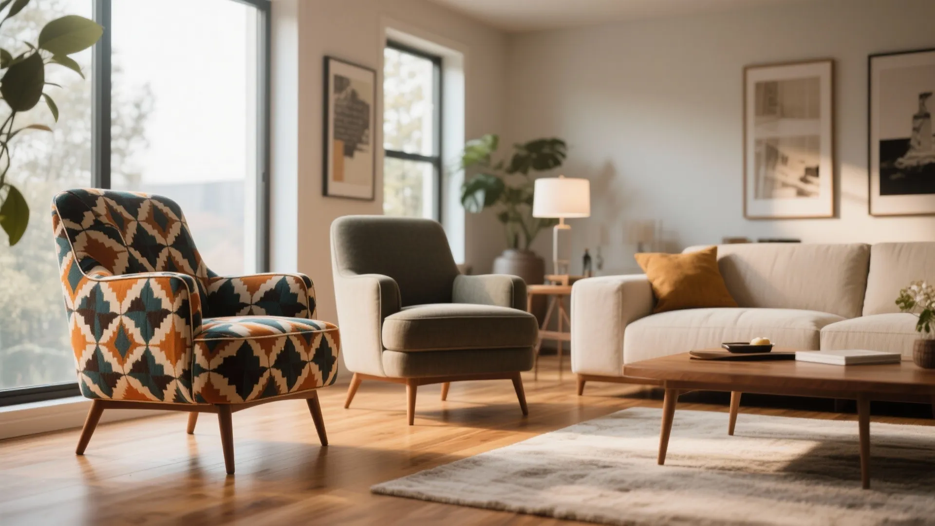 Accent Chairs as Statement Pieces