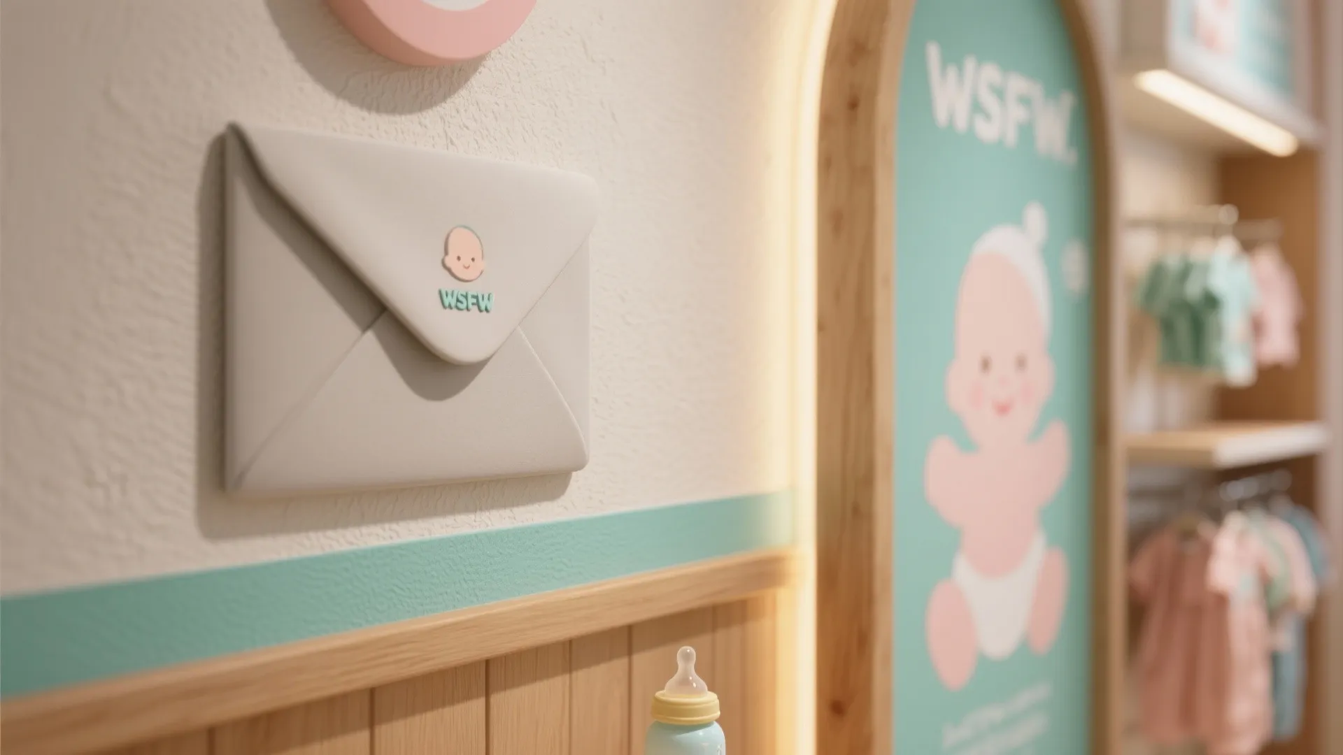 Calm color psychology with playful accents