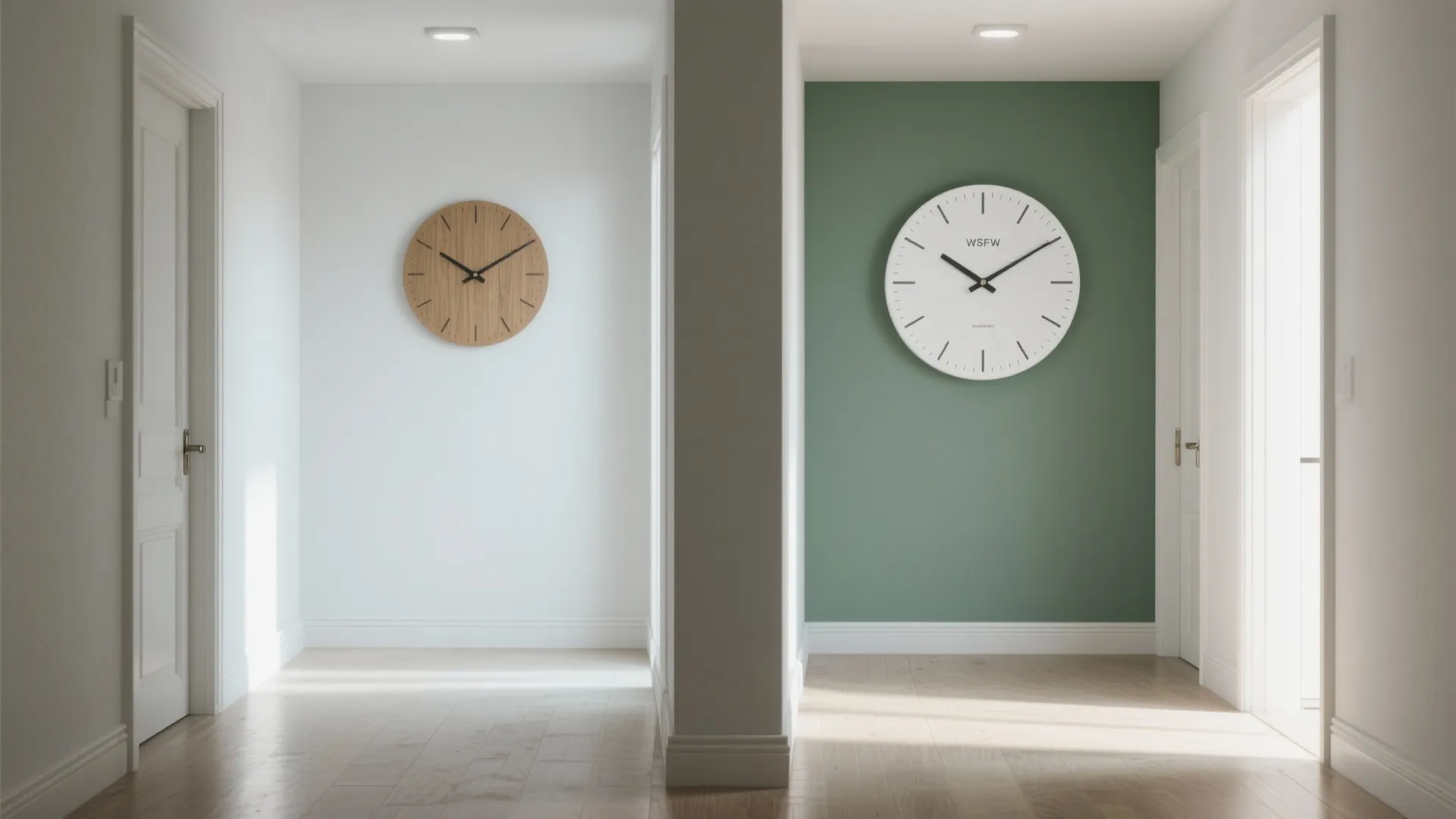 Color Contrast & Accent Walls: Frame the Clock without Overpowering