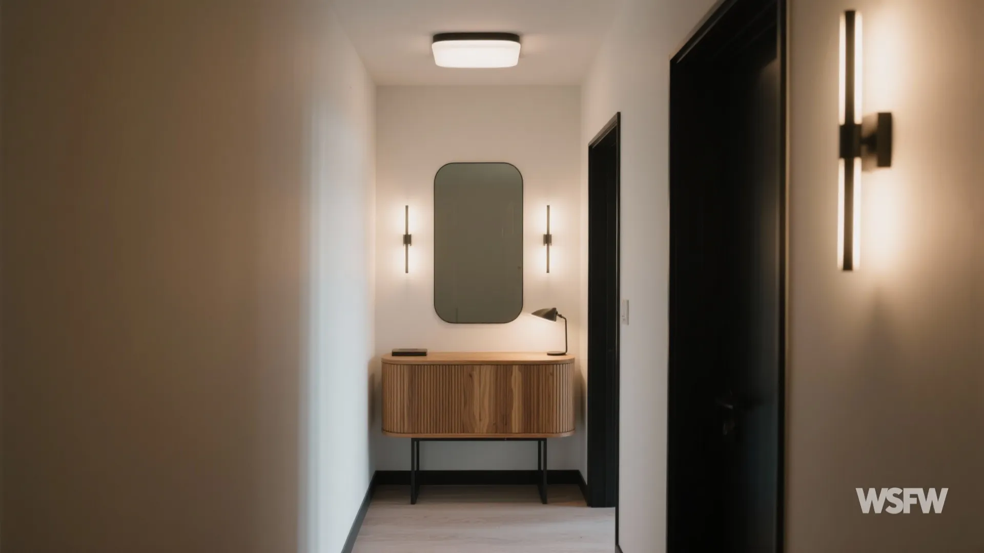 5) Accent Console with Lighting Strategy