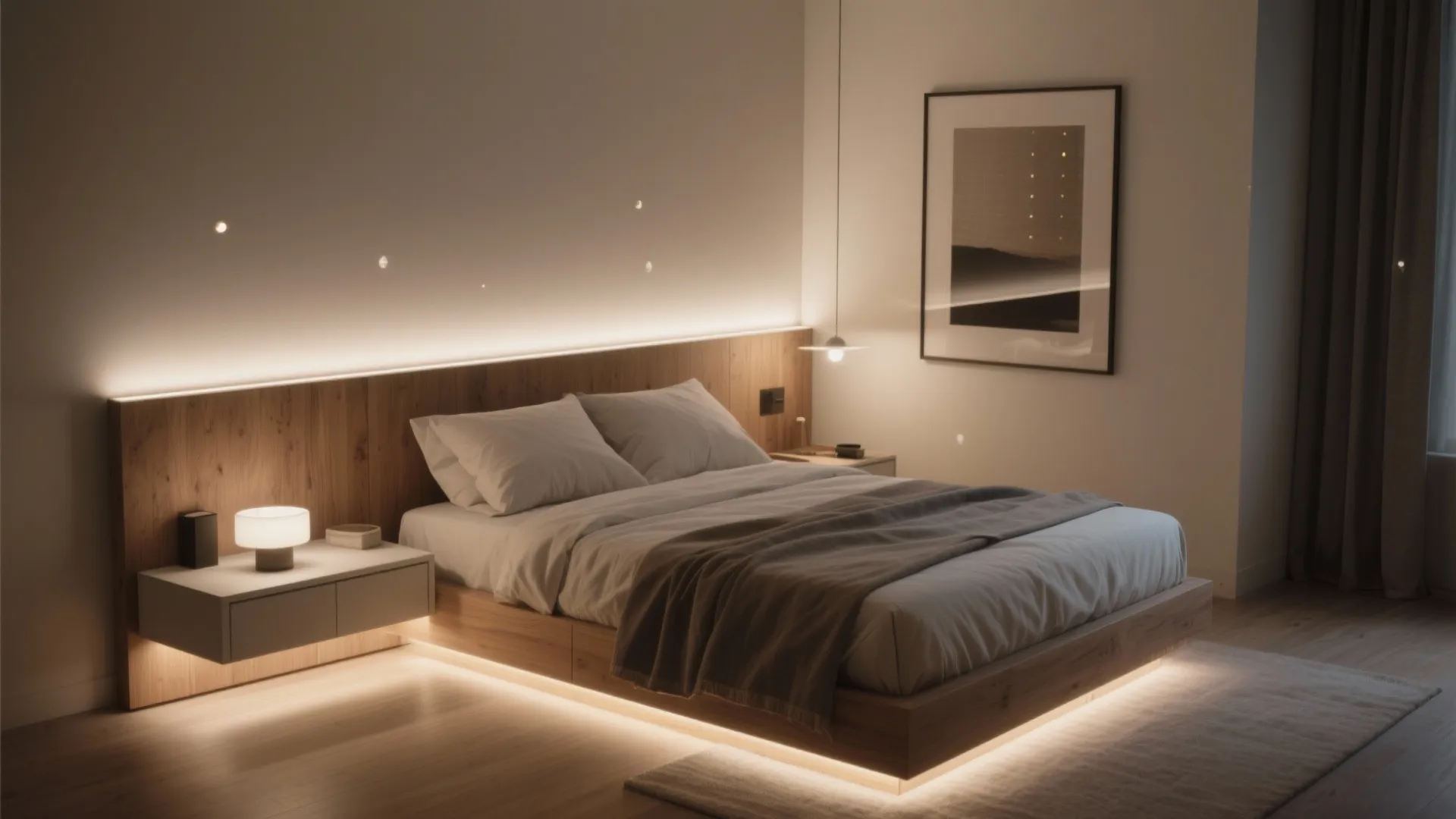 Accent Lighting to Shape Mood and Depth