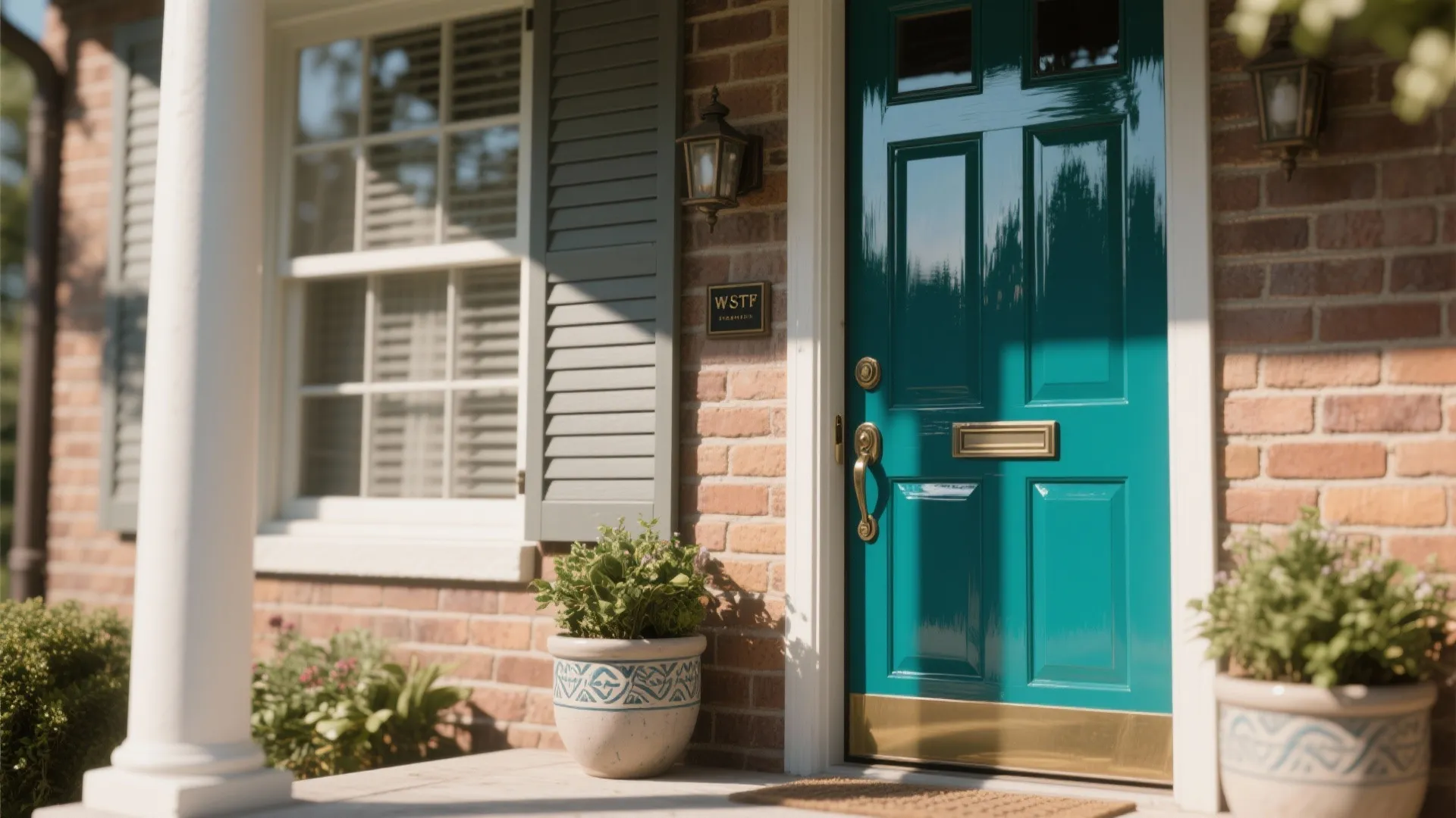 2. Accent Doors and Shutters
