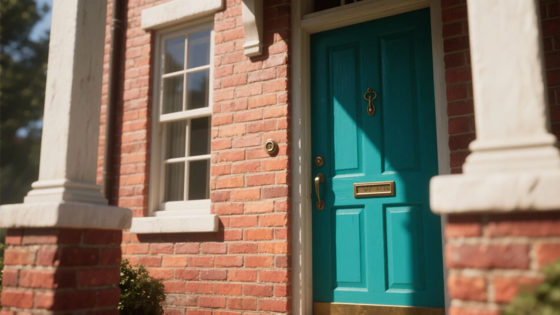 4. Accent Doors and Architectural Details