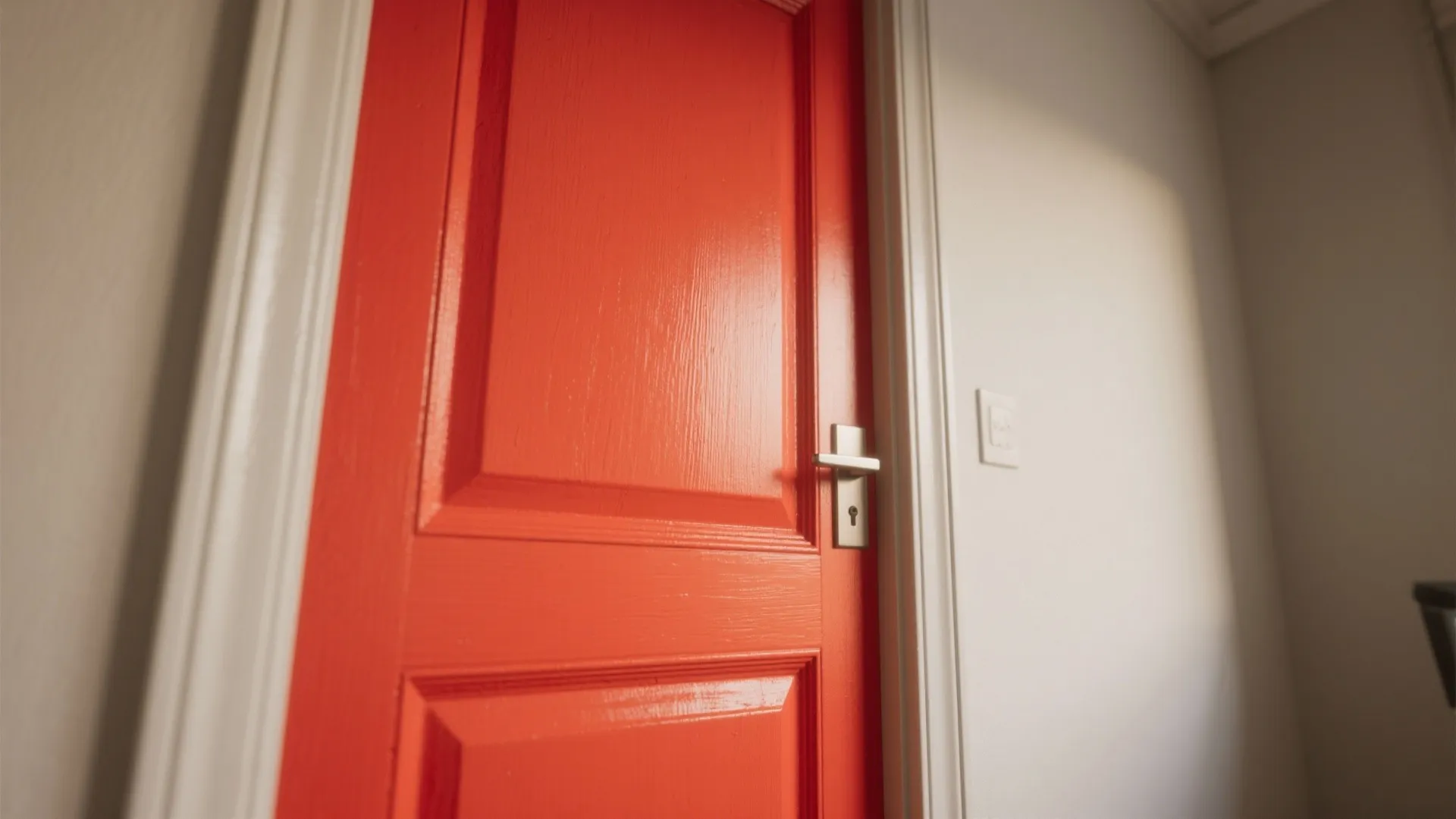 5. Accent Doors and Trim Instead of Whole Walls