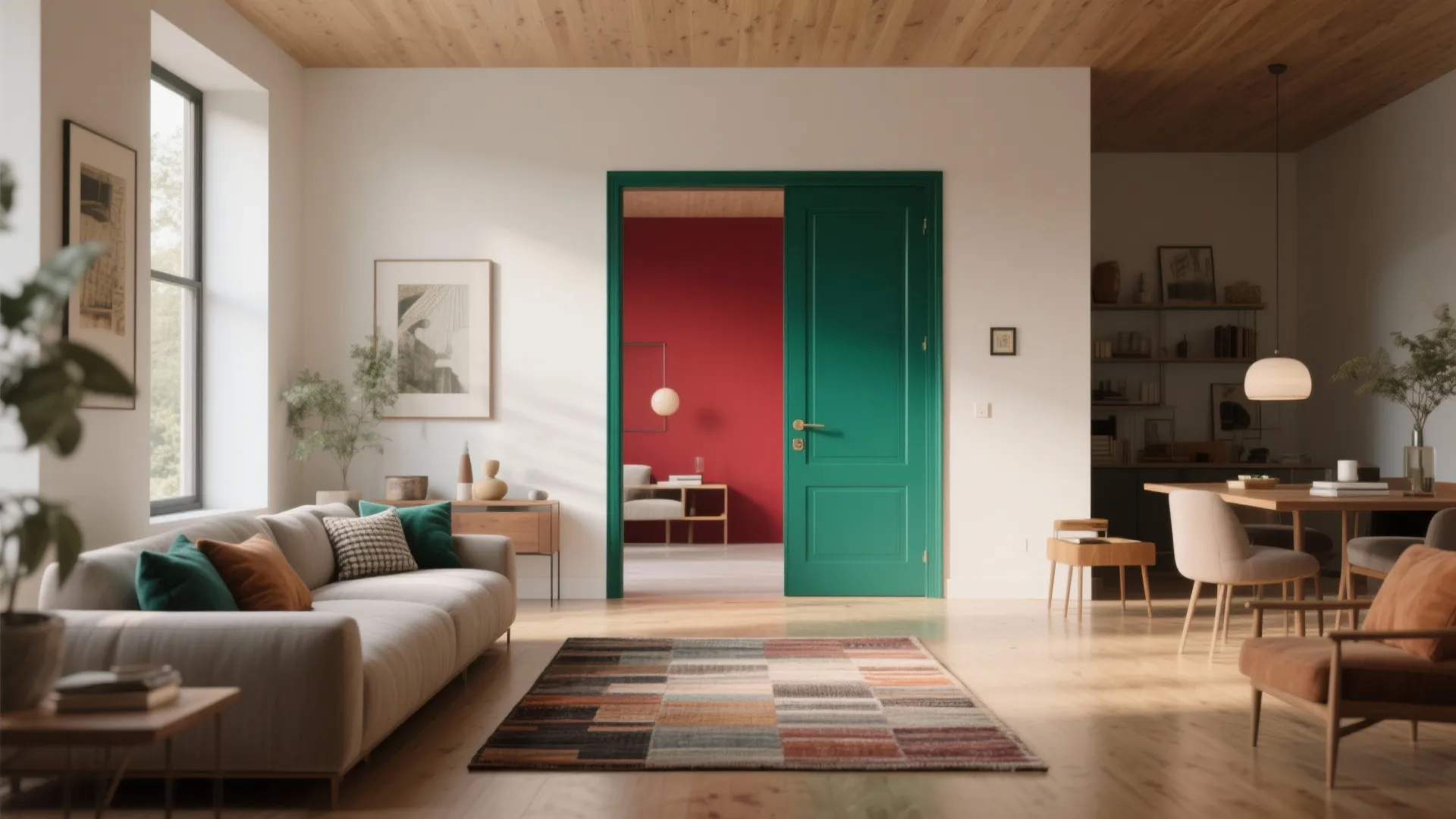 4. Accent Door as a Focal Point