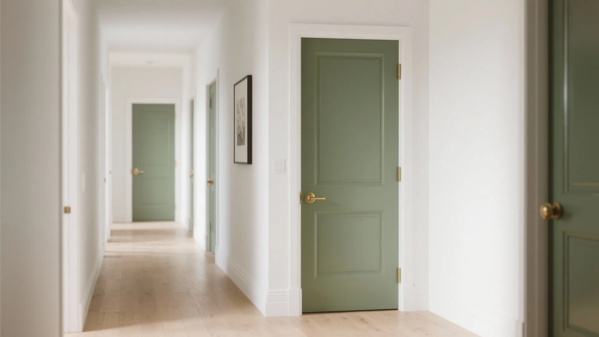 Color-Forward Doors and Trim as Accents