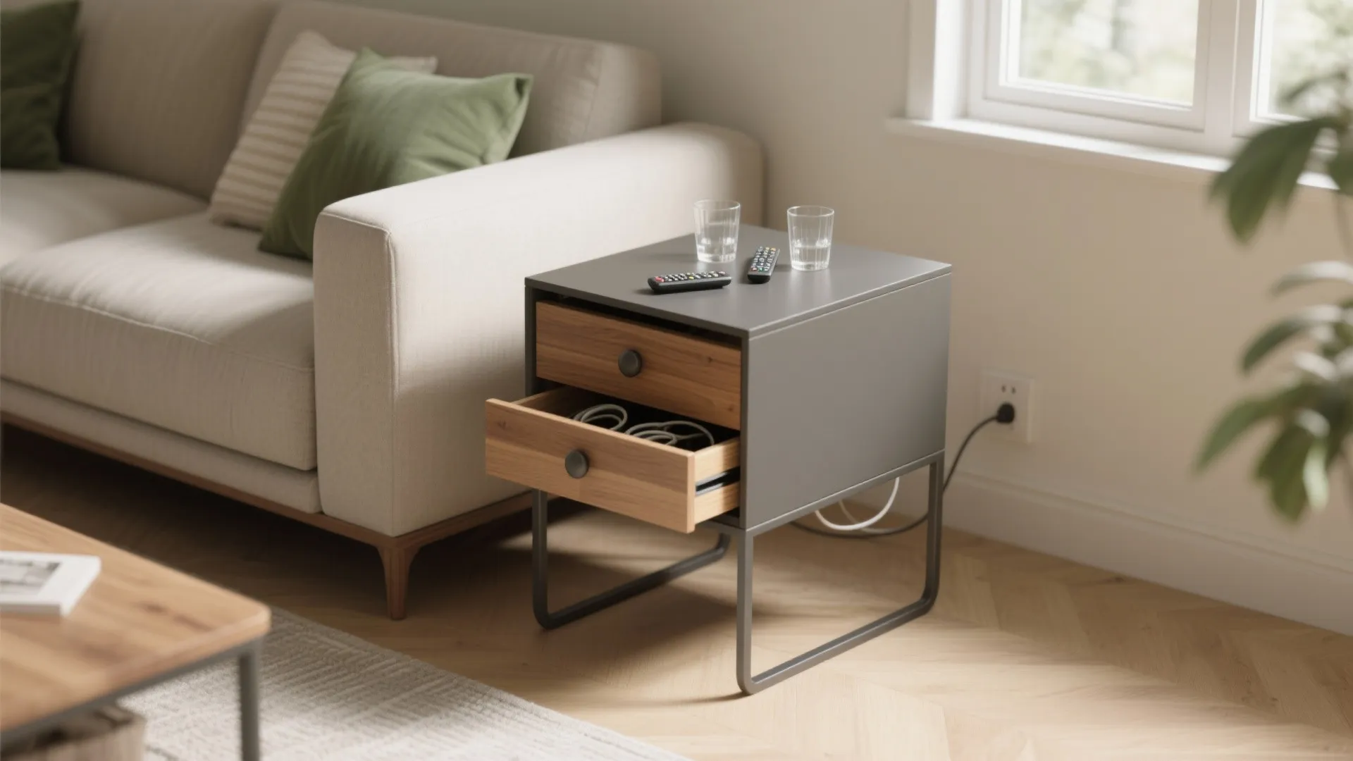 Small Accent Table with Drawers: Space-Saving Storage Solutions: 1 Minute to Discover Smart Small Accent Table Ideas for Tight Spaces