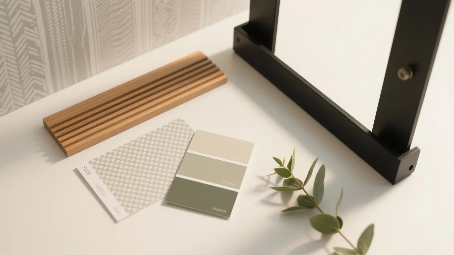 Micro Accent Wall That Wraps the Corner