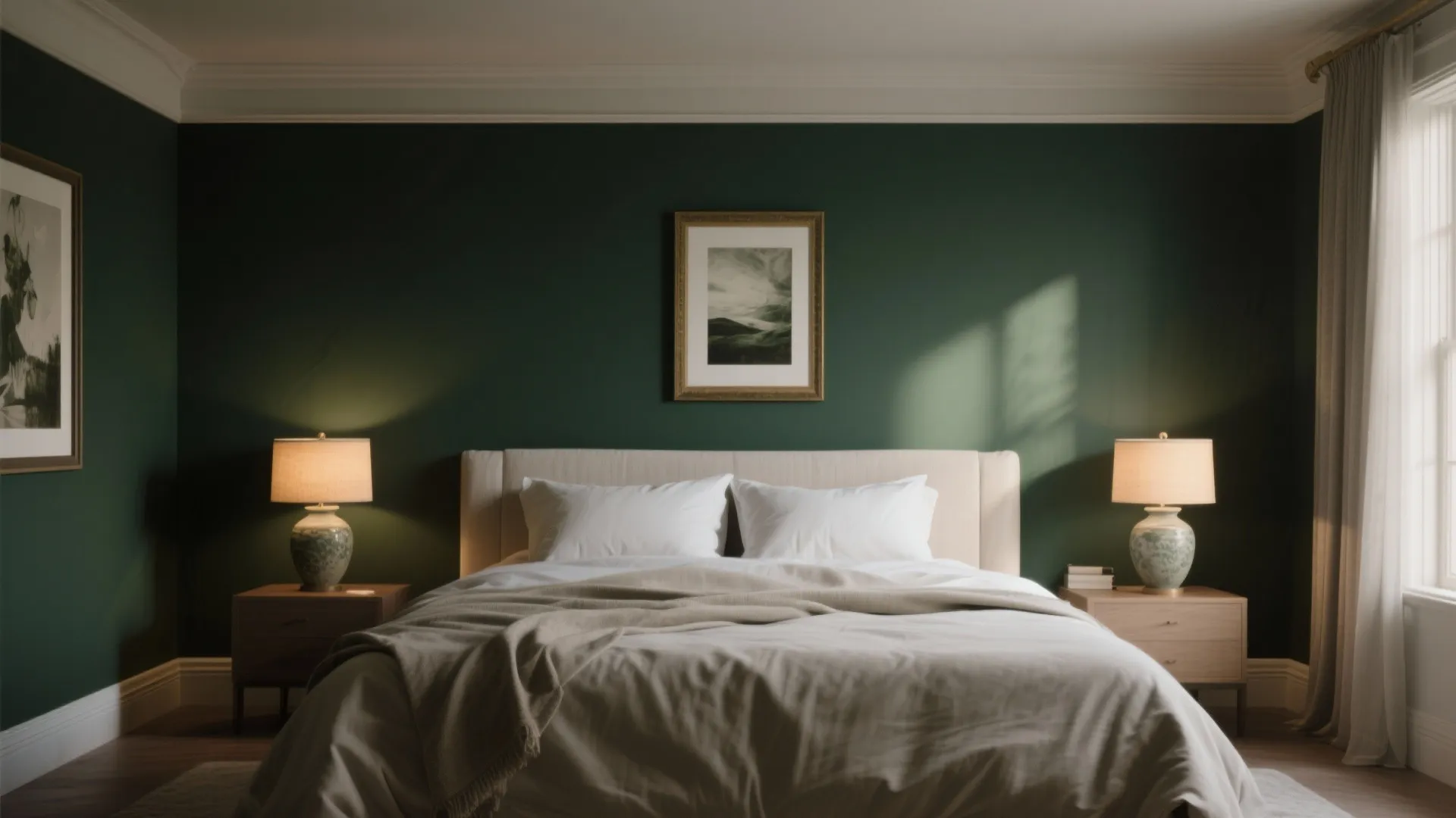 2. Use an accent wall as a focal punctuation