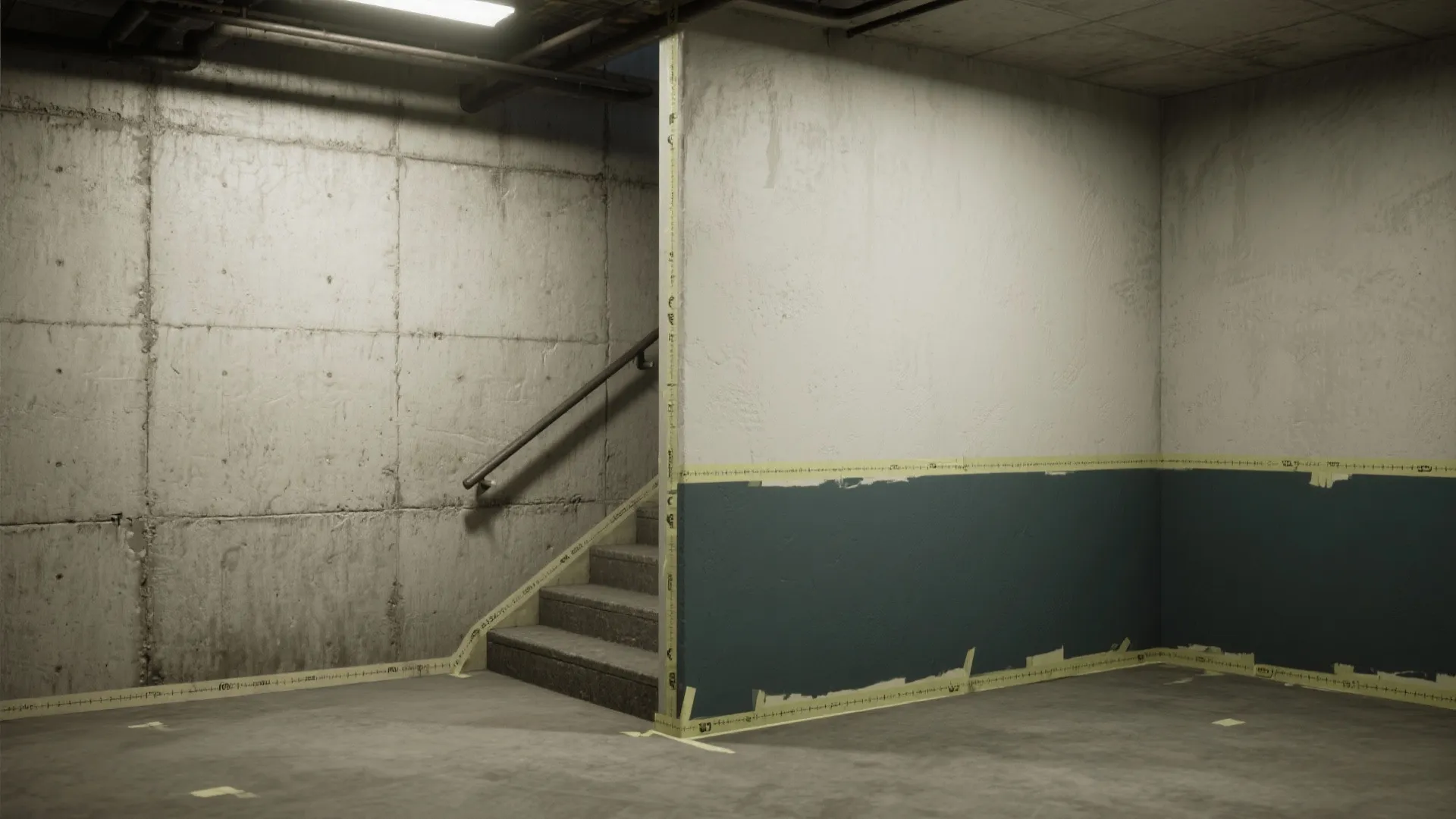 4. Accent Bands and Half-Walls