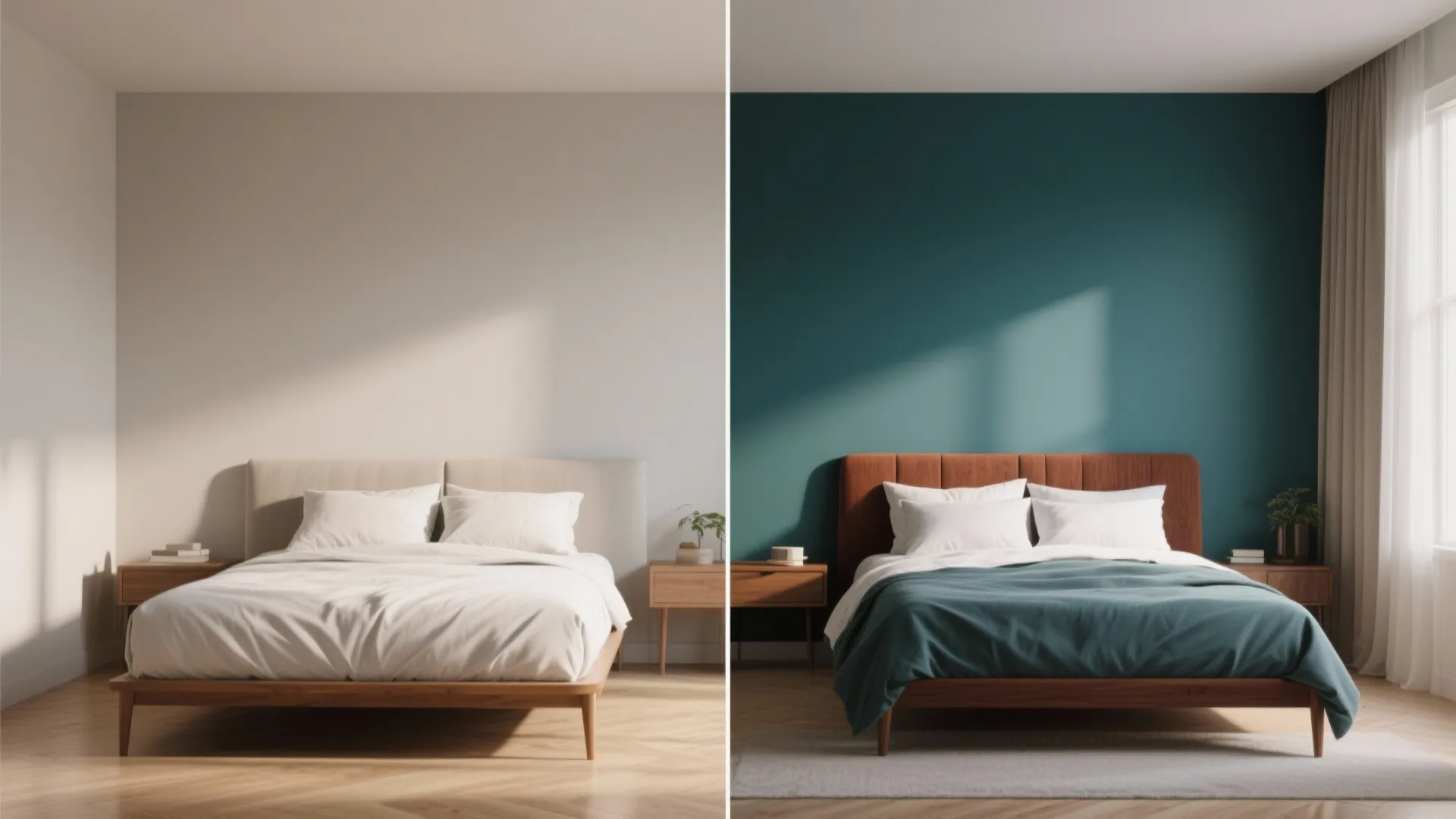 5. Accent wall or focal headboard for personality