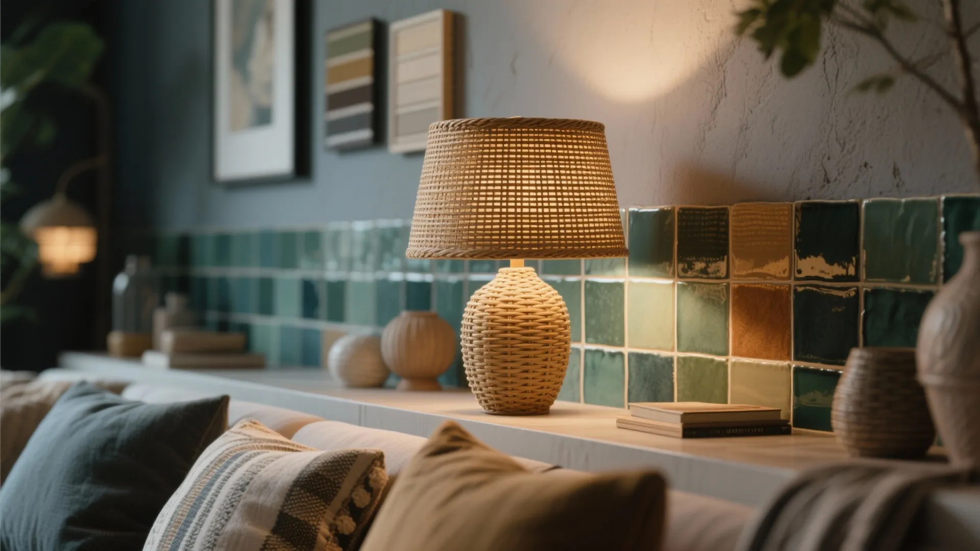 5. Light Palette with Accent Layers