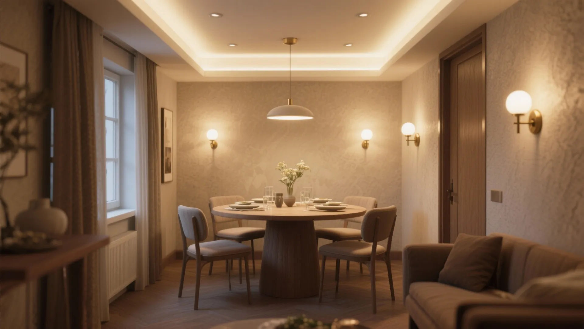 Accent lighting layers