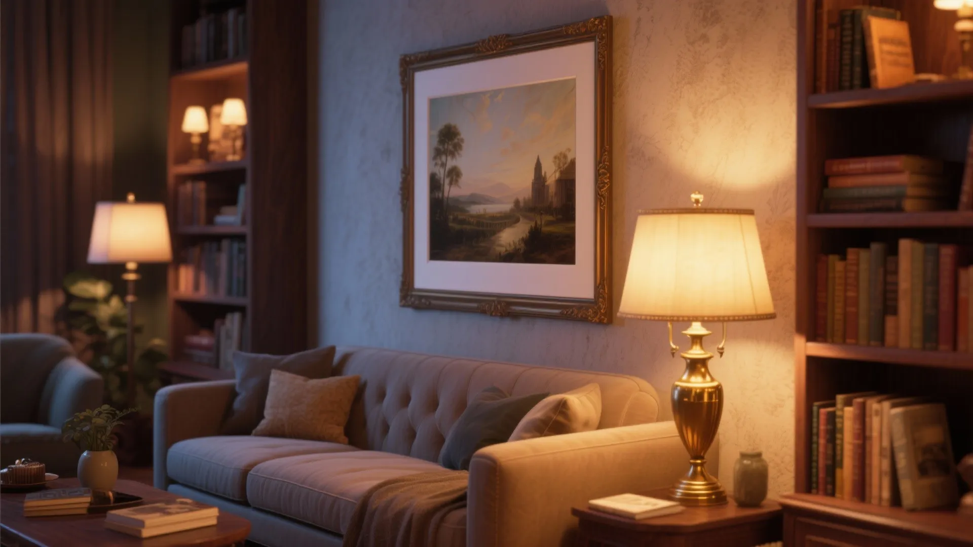 5. Paired with accent lighting