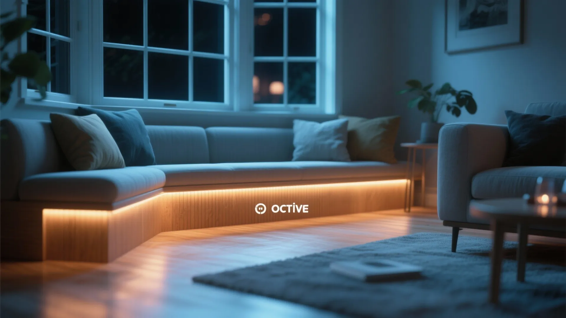 8. Accent Lighting for Evening Ambiance