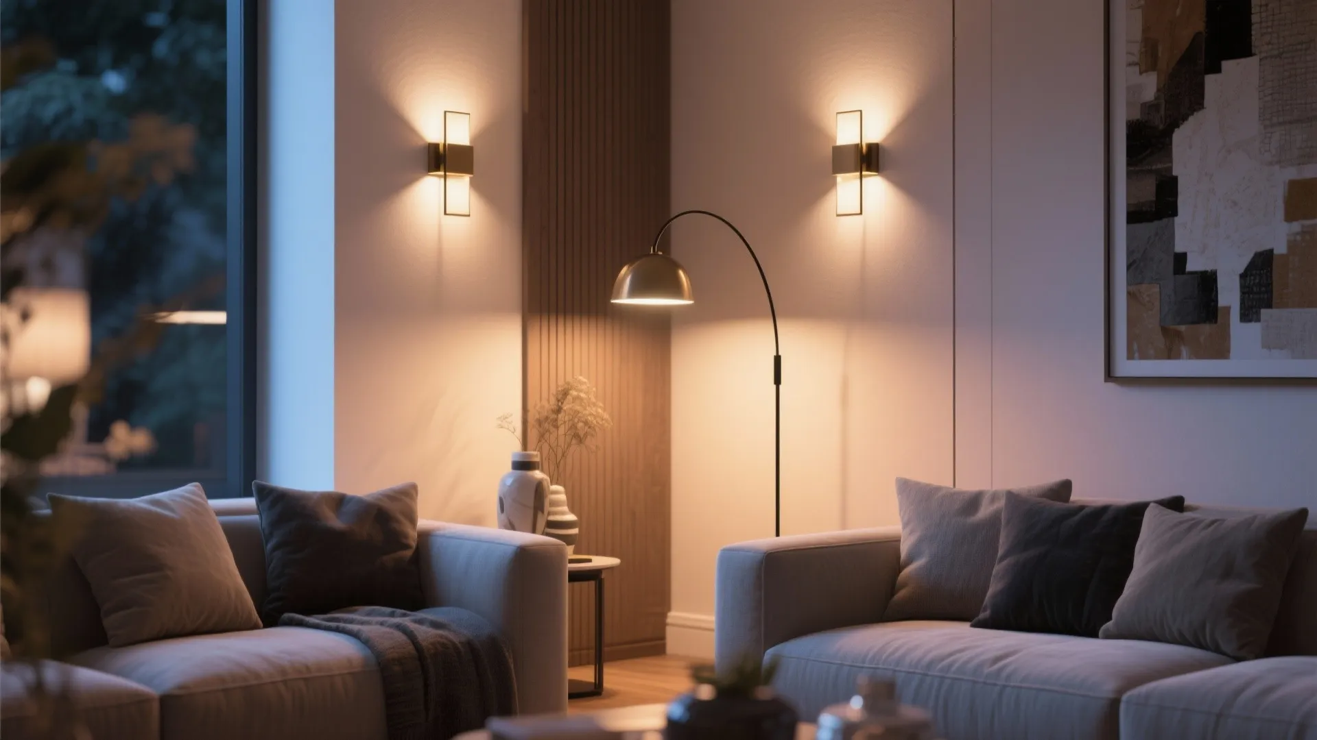 8. Accent Lighting Feature