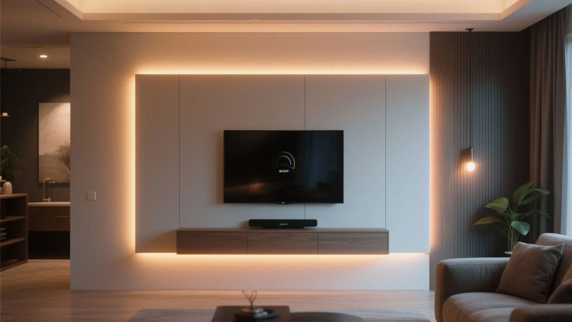 Accent lighting frame