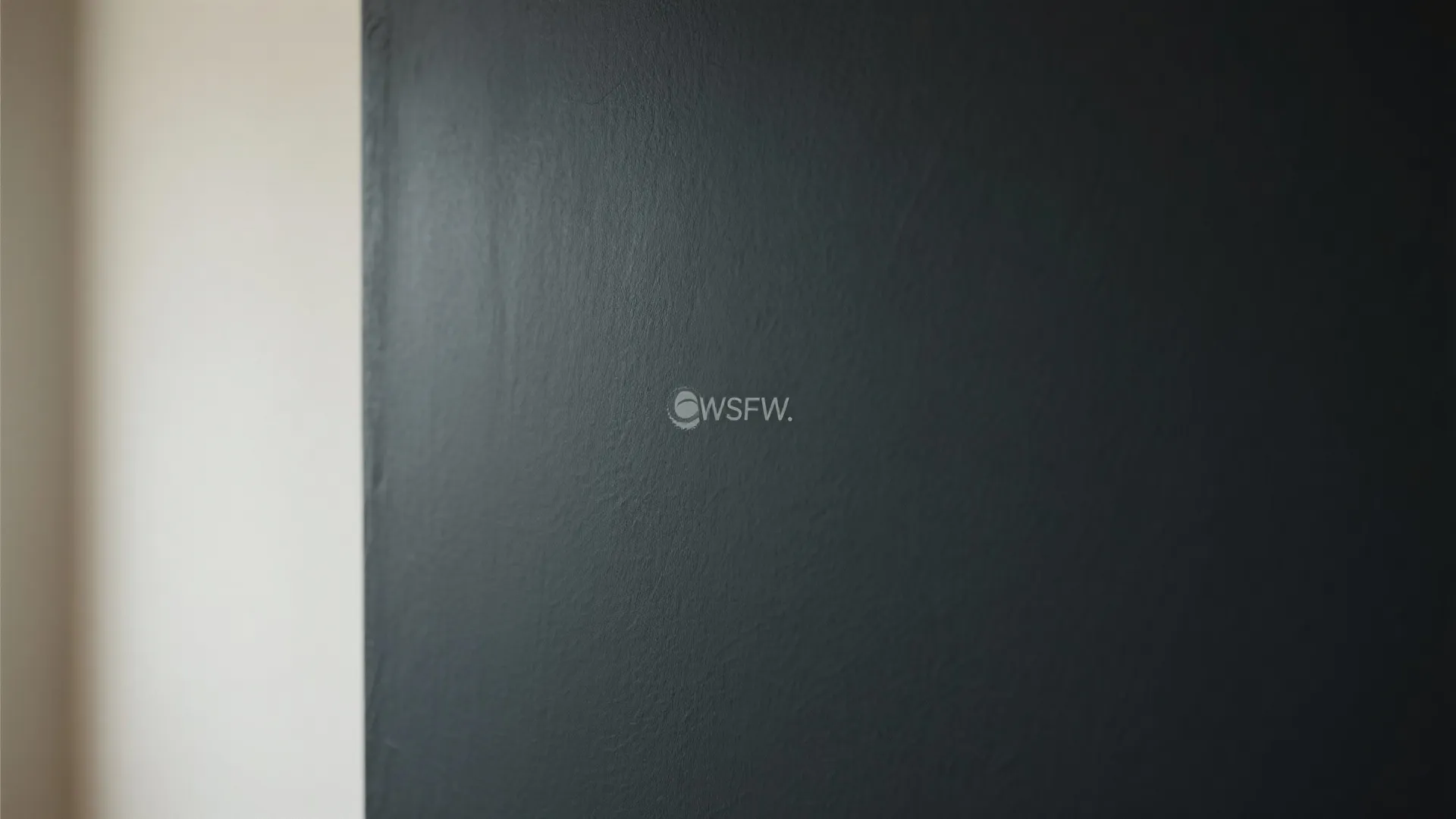 Focal Accent Wall to Shorten a Long Corridor