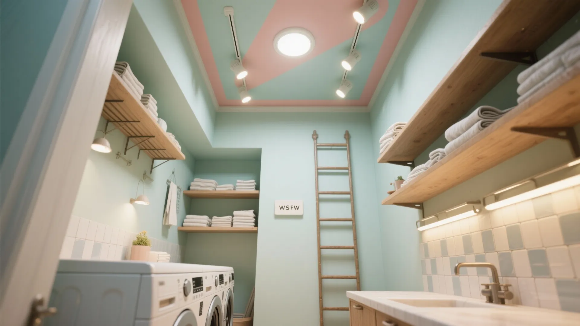 5. Accent Nook or Ceiling Color