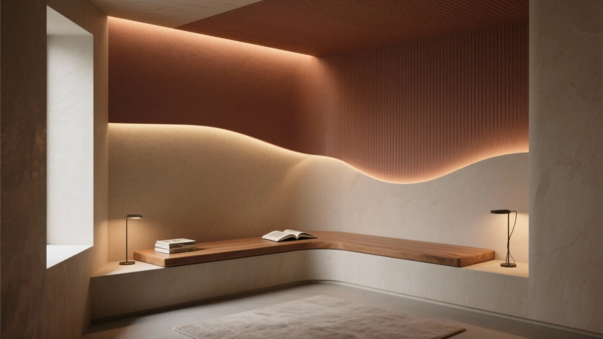 5. Blend an Accent Wall into the Ceiling