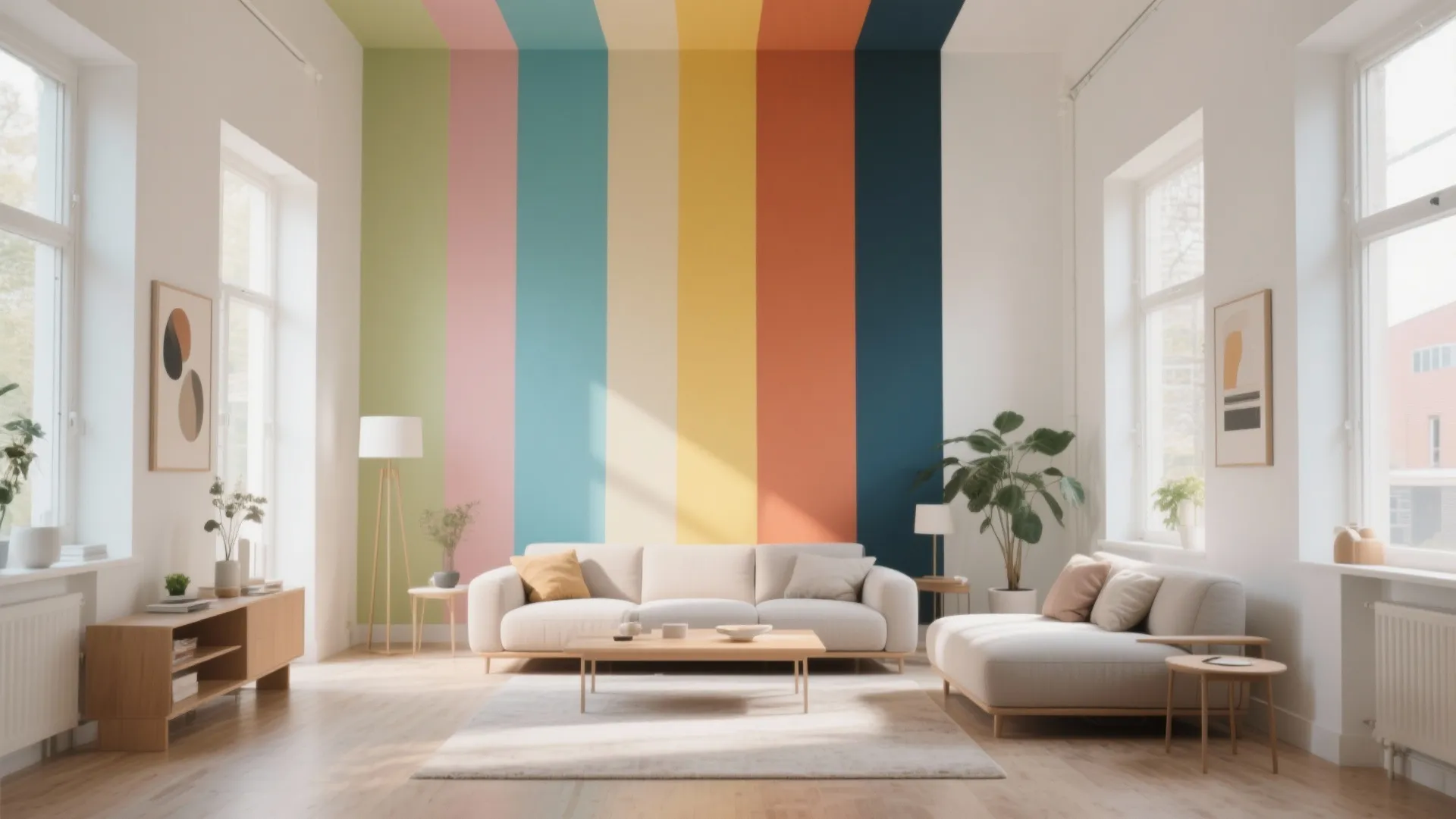 10. Accent Paint Blocks