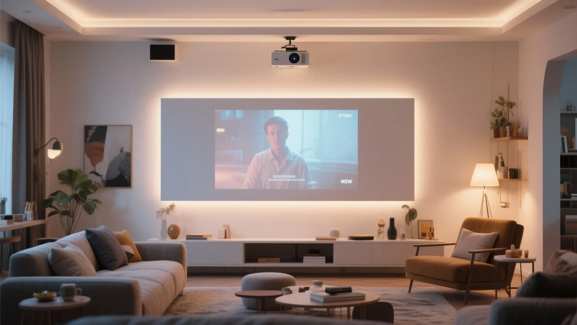 3. Accent panel in low-luster paint — add depth without sacrificing image