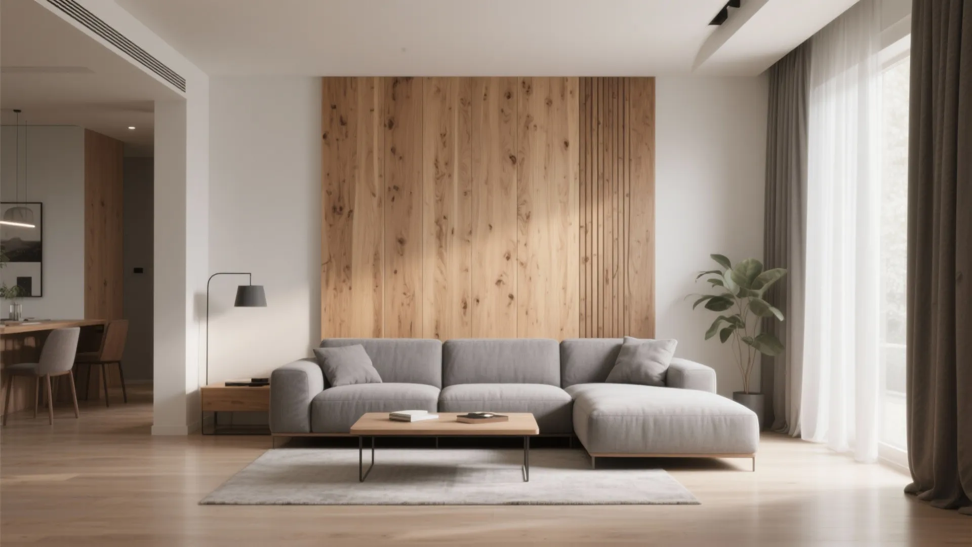 9. Accent Panel Wall