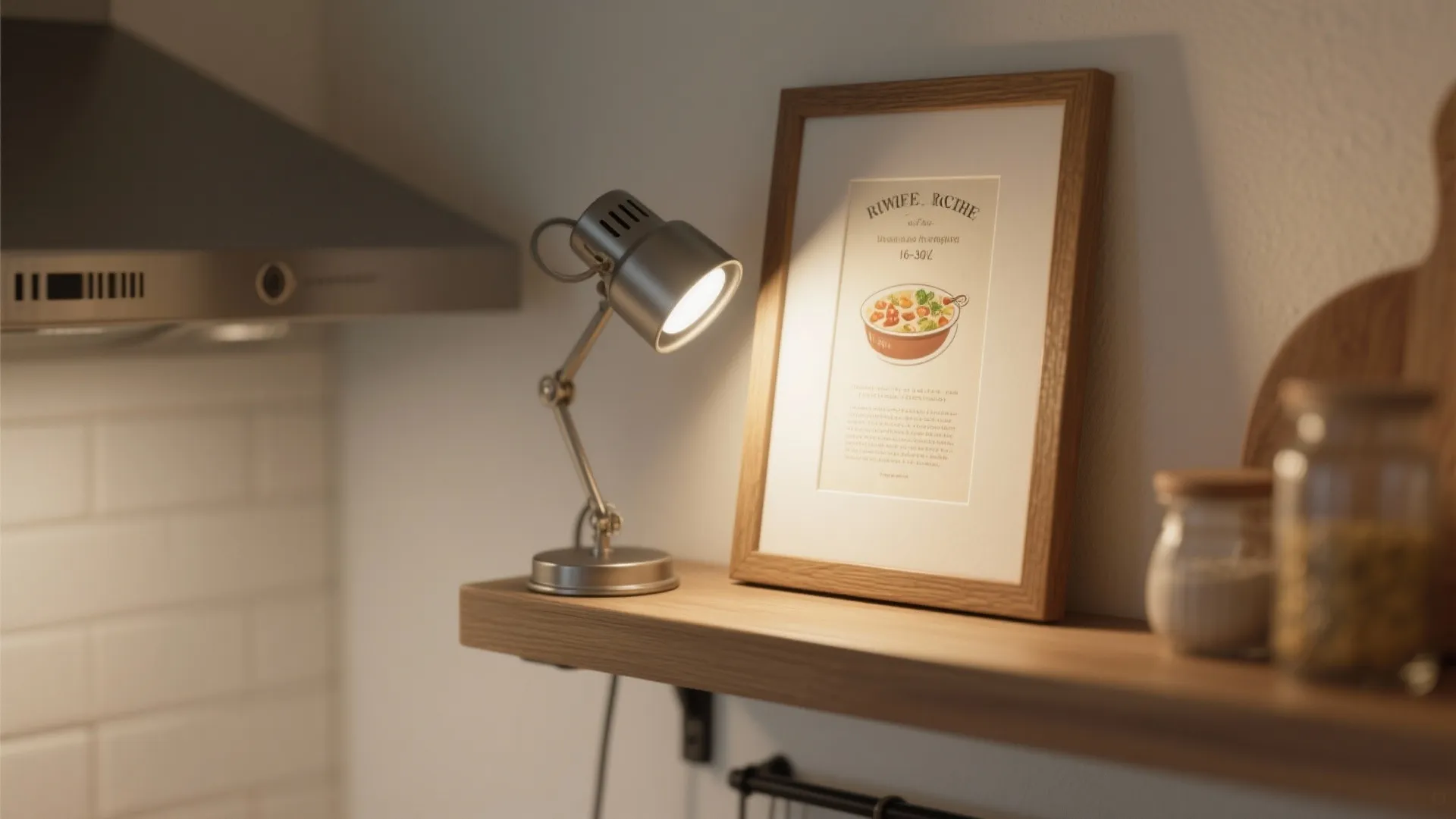 Accent wall lights for art, shelves, and personality