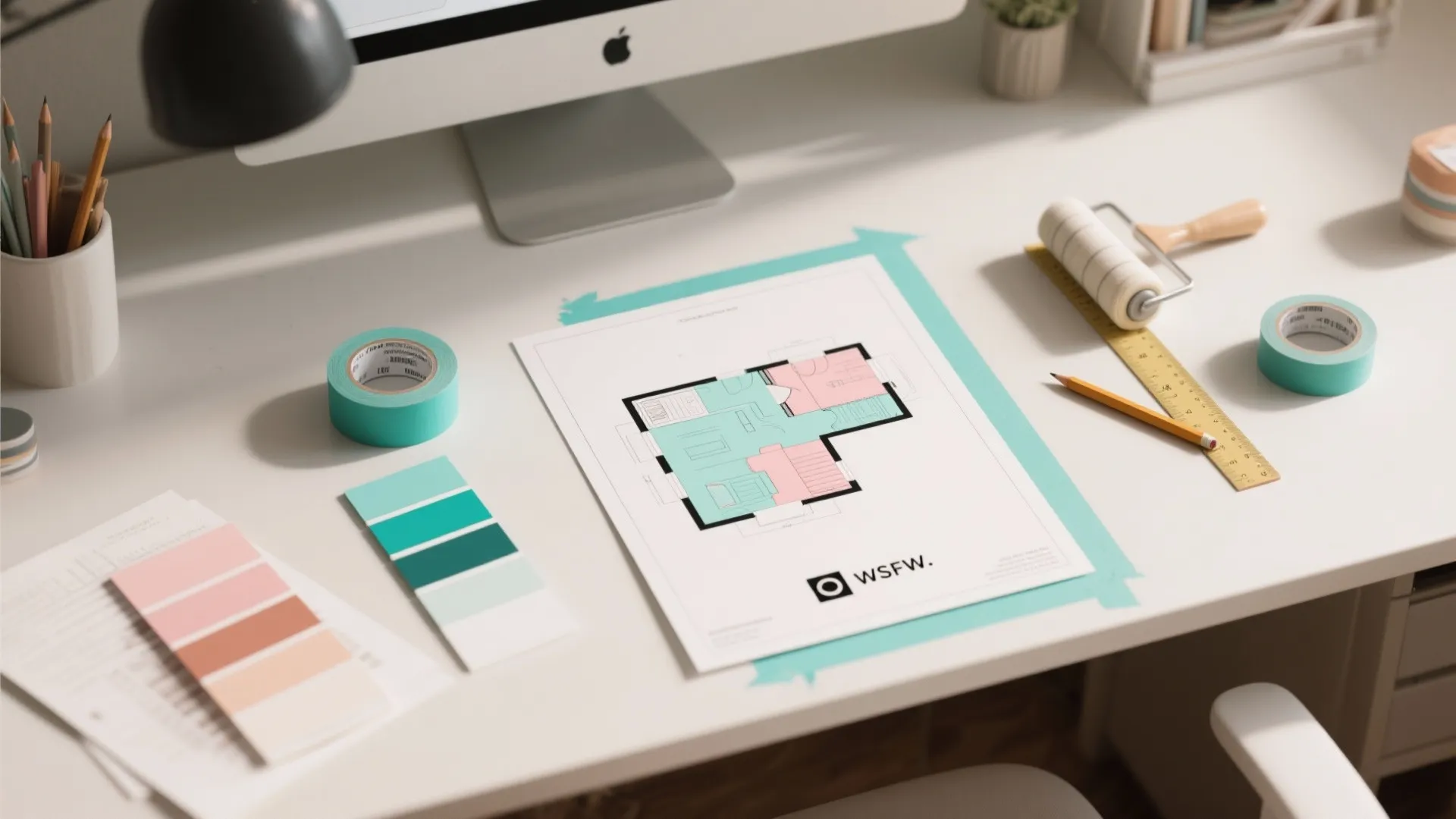 Strategic Accent Walls and Ceilings