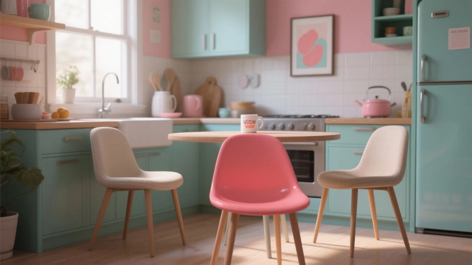 2. Pop of Accent Color