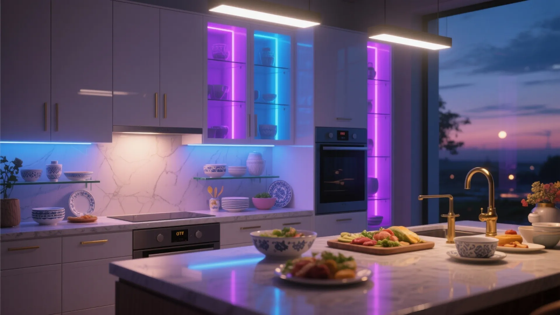 5. Accent and color-changing LEDs for personality