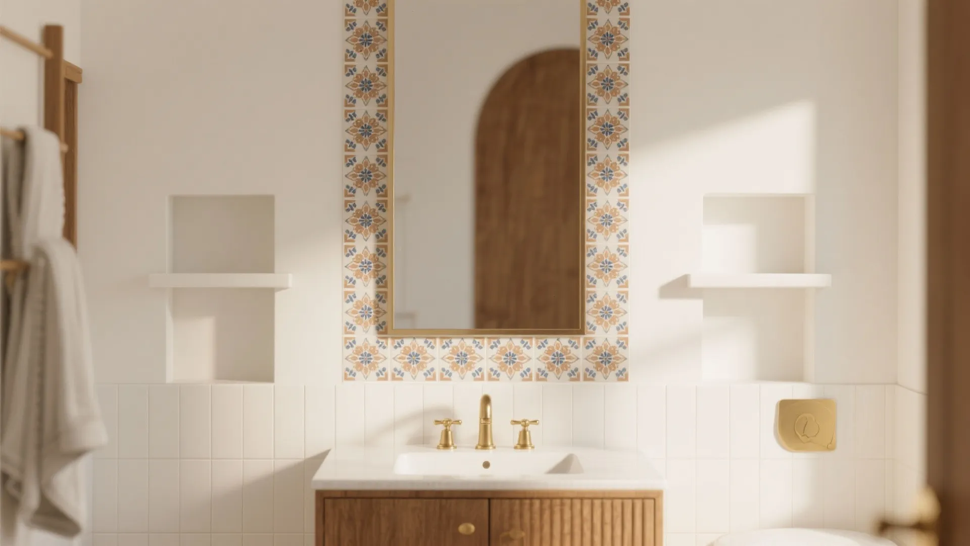 Patterned Accent Strips with Indian Motifs