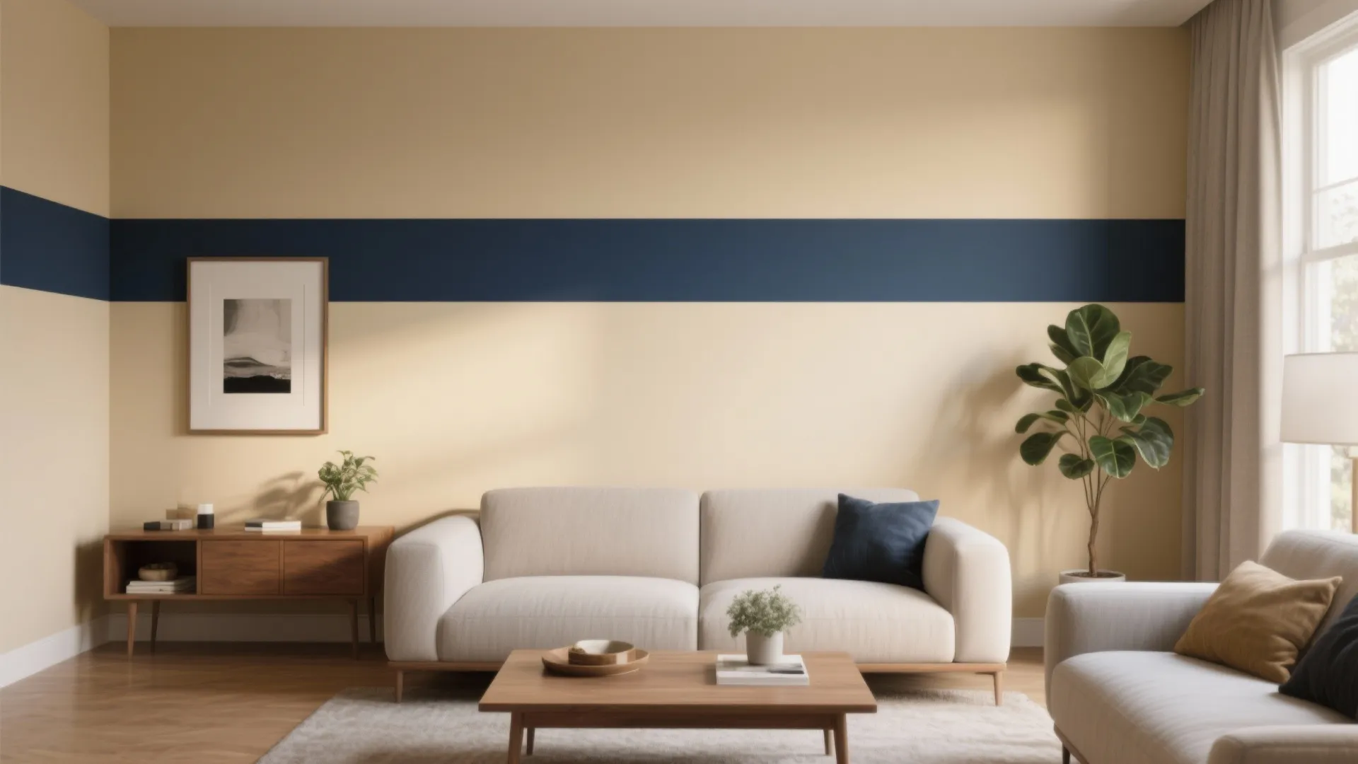 1. Single Accent Stripe