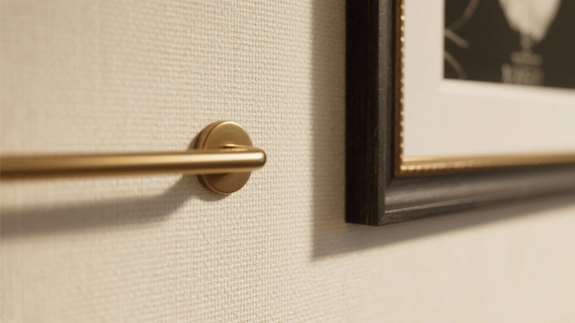 Texture + accent restraint